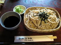 晦庵　河道屋　ざるそば　京都　市役所前　麩屋町三条